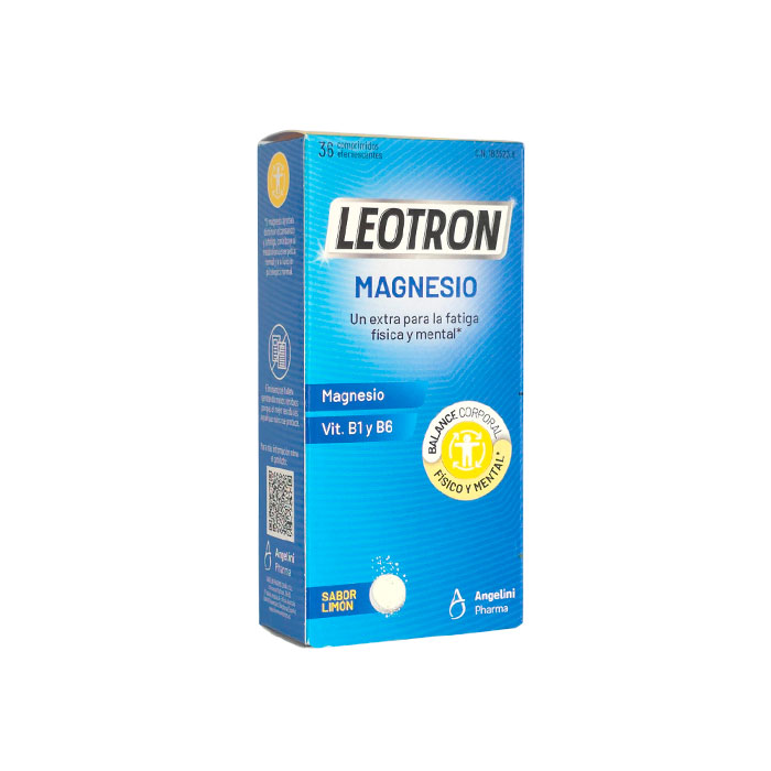 Leotron Magnesio Sabor Limón 36 Comprimidos