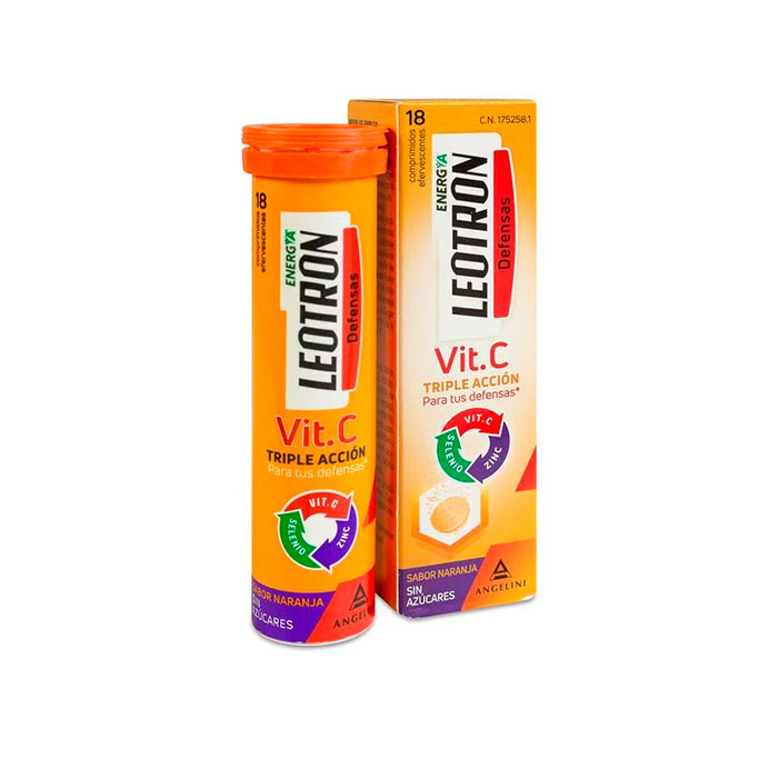 Leotron Vitamina C 18 Comprimidos