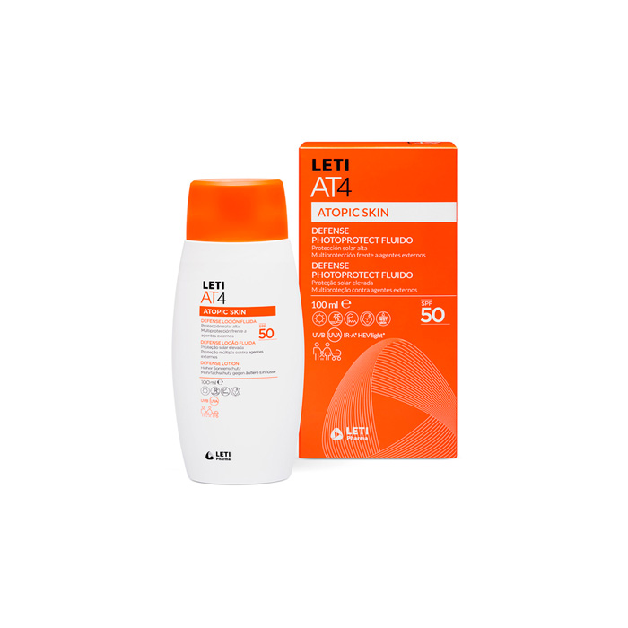 Leti At4 Defense Photoprotect Fluido Spf50 100ml