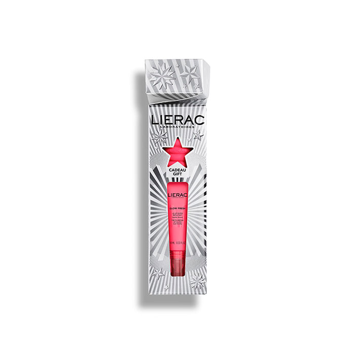 Lierac Glow Fresh Cofre El Lip Gloss Voluminizador 10ml + Lavero Charm