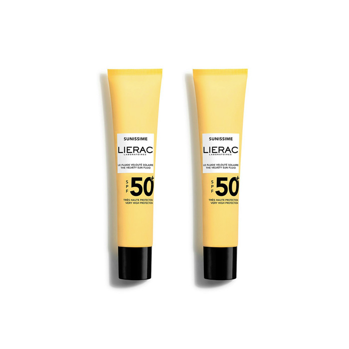 Lierac Sunissime Fluido Solar Aterciopelado Spf50+ Duplo 40ml + 40ml