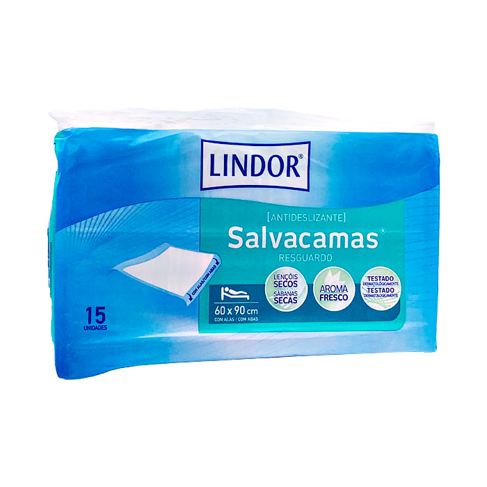 Lindor Salvacamas 60x90 con Alas 15 Unidades