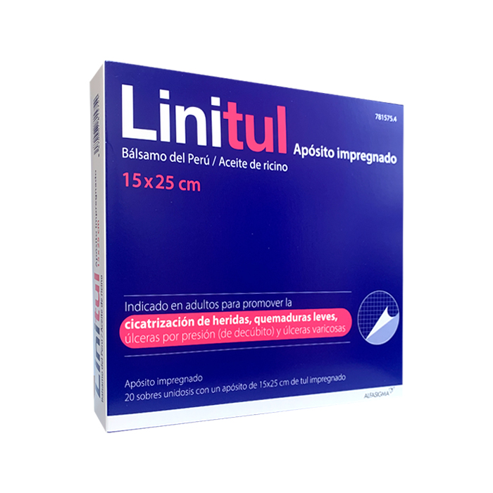 Linitul 15x25 Cm 20 Apósitos