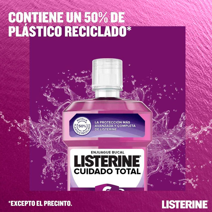 Listerine Cuidado Total Duplo 1l + 1l