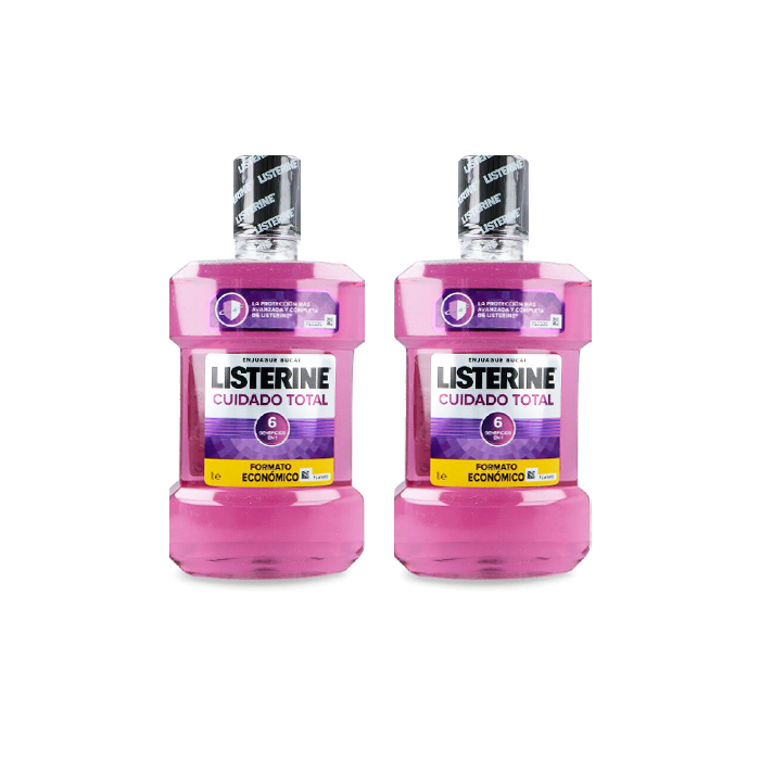 Listerine Cuidado Total Duplo 1l + 1l