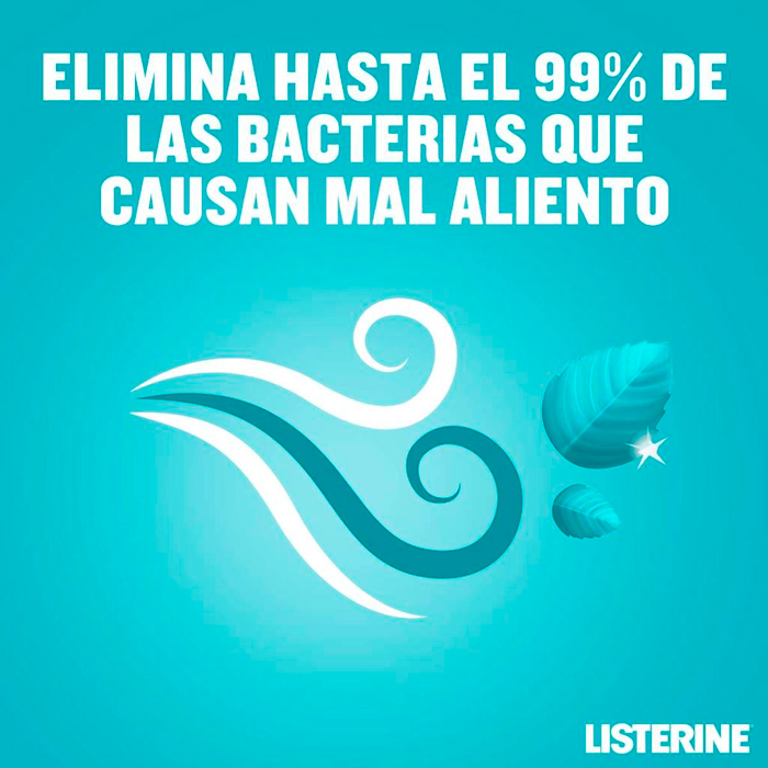 Listerine Mentol Enjuague Bucal 750ml