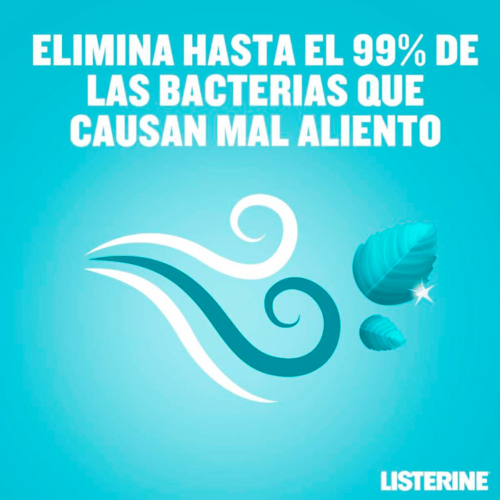 Listerine Mentol Sabor Suave Enjuague Bucal 750ml