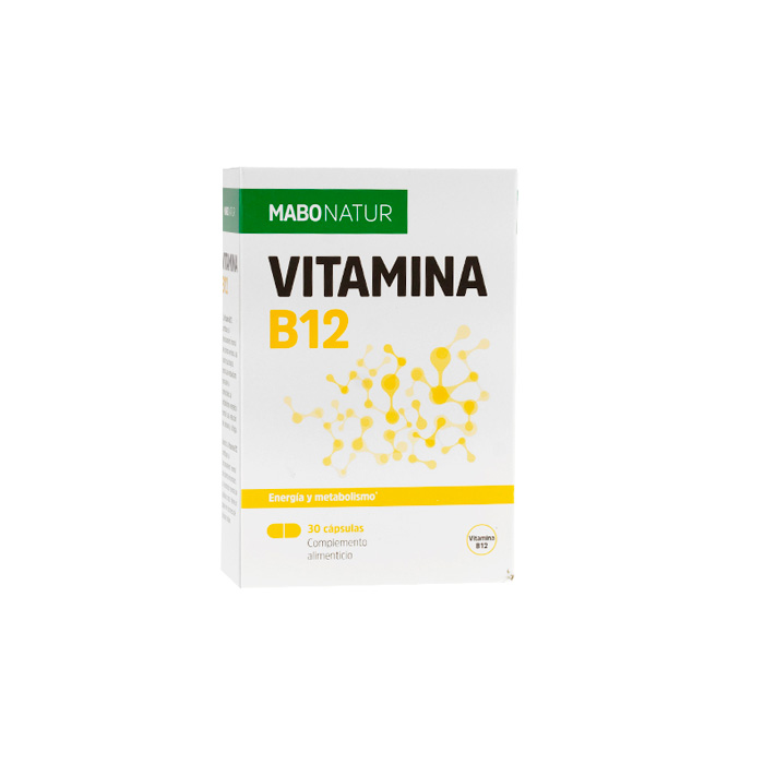 Mabonatur Vitamina B12 30 Cápsulas