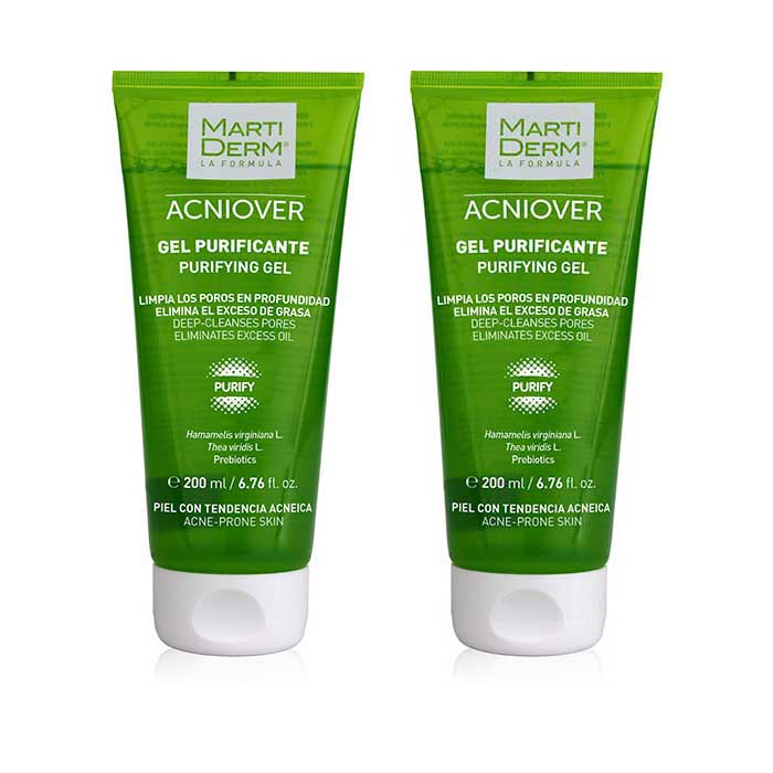 Martiderm Acniover Gel Purificante Duplo 200ml+200ml