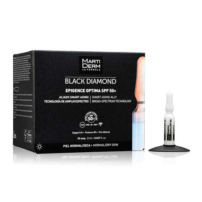 Martiderm Black Diamond Epigence Optima Spf50+ 30 Ampollas