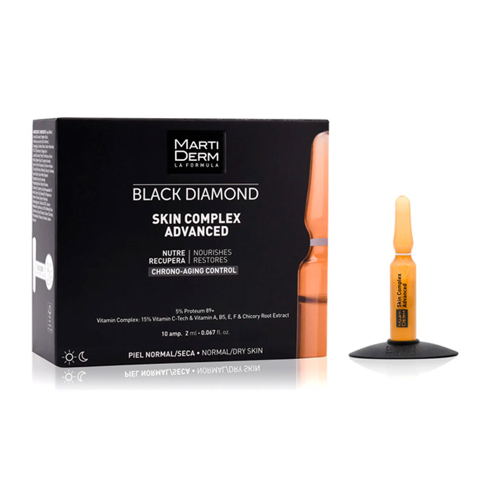 Martiderm Black Diamond Skin Complex Advanced 10 Ampollas
