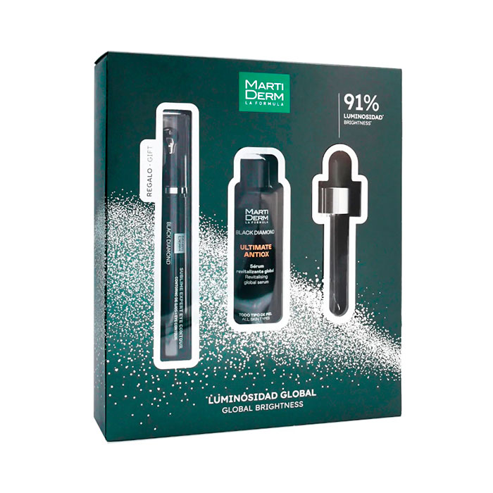 Martiderm Pack Black Diamond Sérum Ultimate Antiox 30ml + Sublime Expert Contorno de Ojos 15ml
