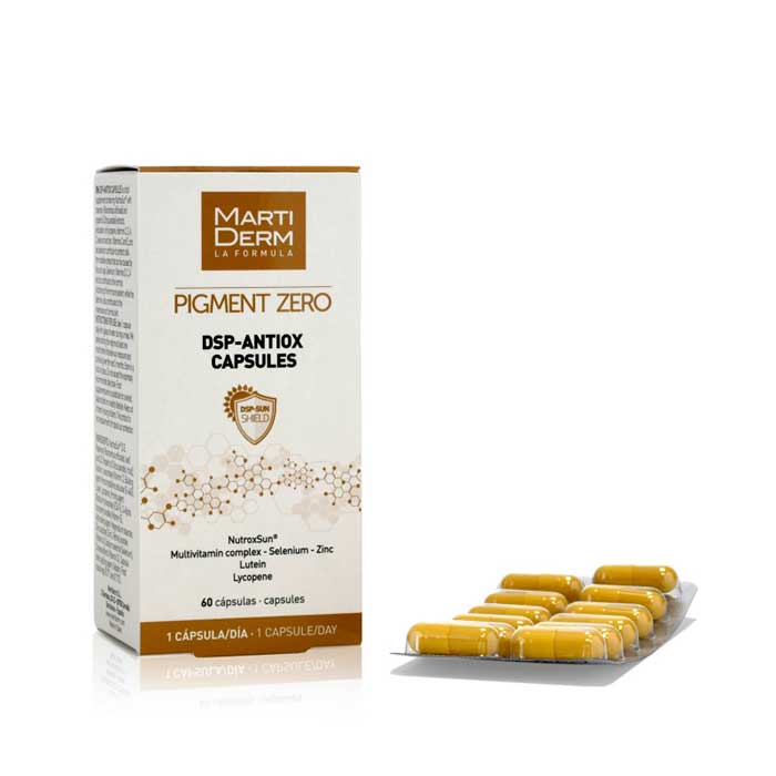 Martiderm Pigment Zero Dsp Antiox 60 Capsulas