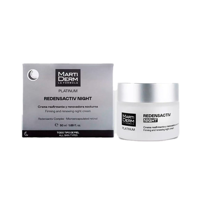 Martiderm Platinum Redensactiv Night Crema Reafirmante y Renovadora Nocturna 50ml