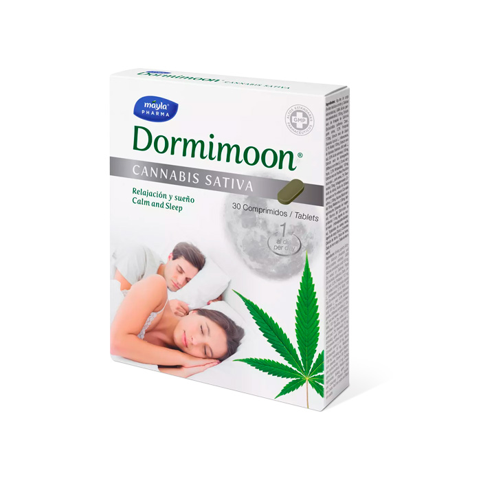 Mayla Pharma Dormimoon Cannabis Sativa 30 Comprimidos