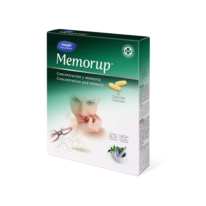 Mayla Pharma Memorup Concentración y Memoria 30 Cápsulas