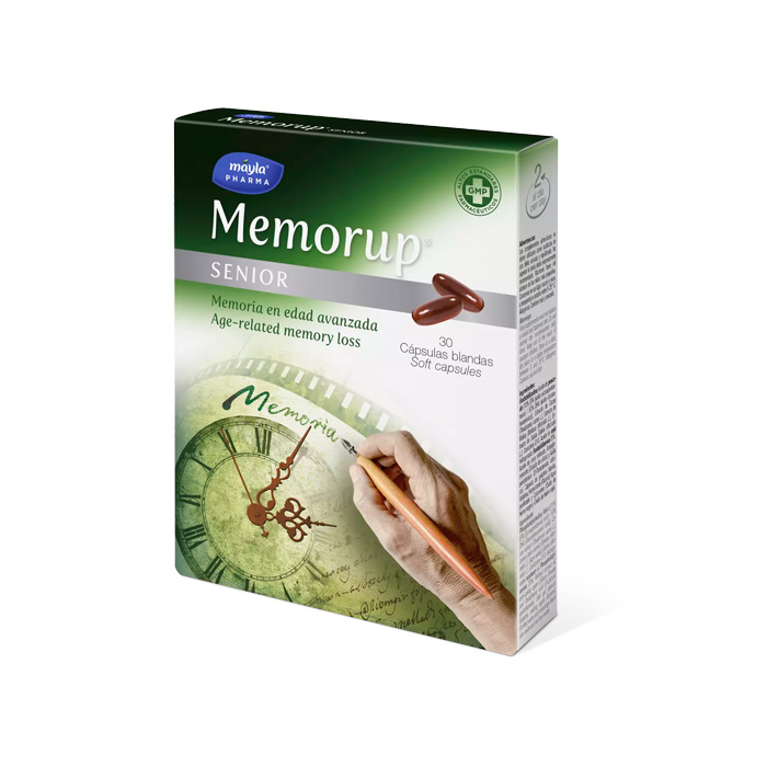 Mayla Pharma Memorup Senior Memoria en Edad Avanzada 30 Cápsulas