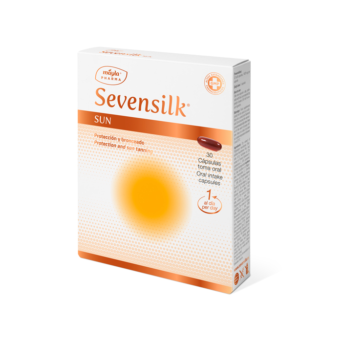 Mayla Pharma Sevensilk Sun 30 Cápsulas