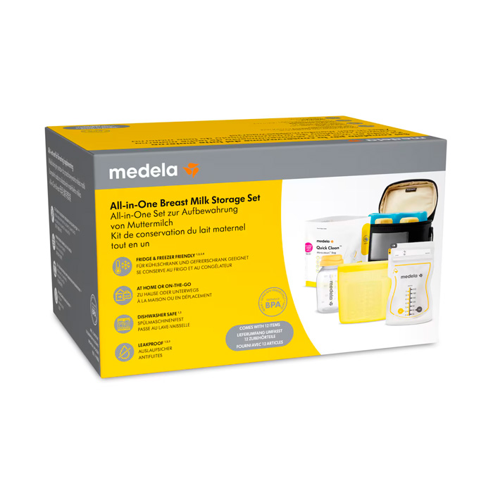 Medela Kit Todo en Uno Para El Almacenamiento de la Leche Materna