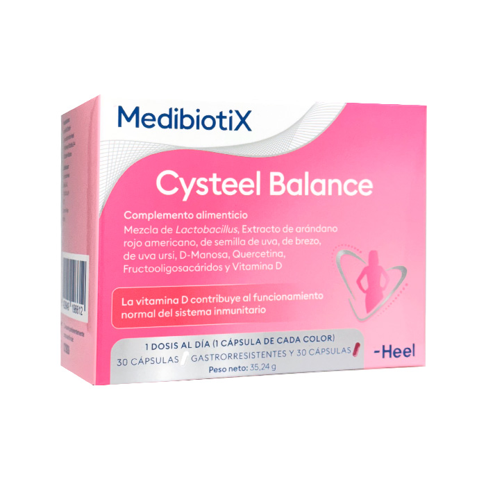 Medibiotix Cysteel Balance 30 + 30 Cápsulas