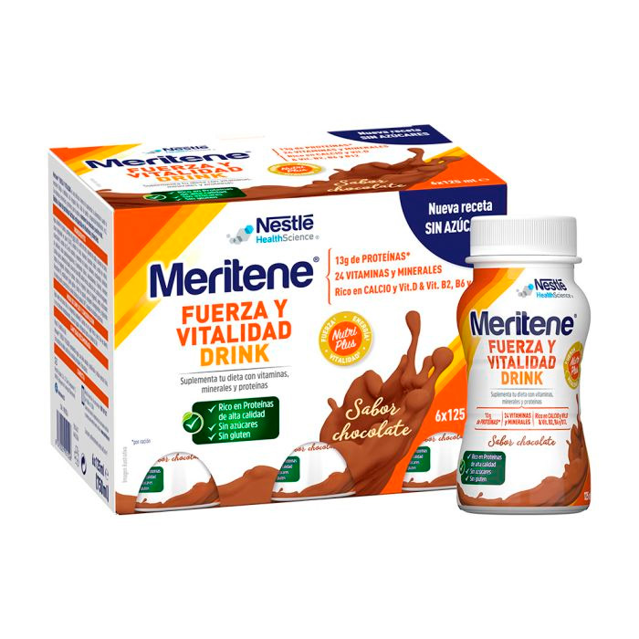 Meritene Drink Chocolate 6x125ml