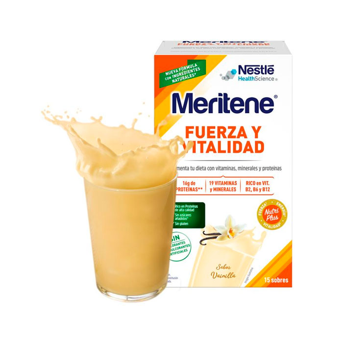 Meritene Vainilla 15 Sobres 30 g