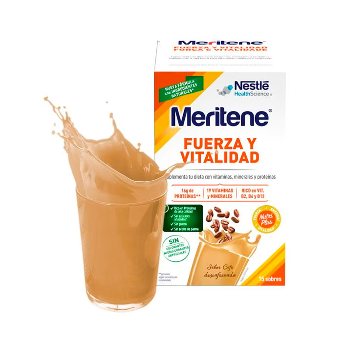 Meritene Cafe Descafeinado 15 Sobres 30 g