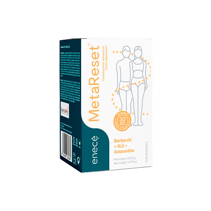 Metareset 30 Cápsulas Vegetales