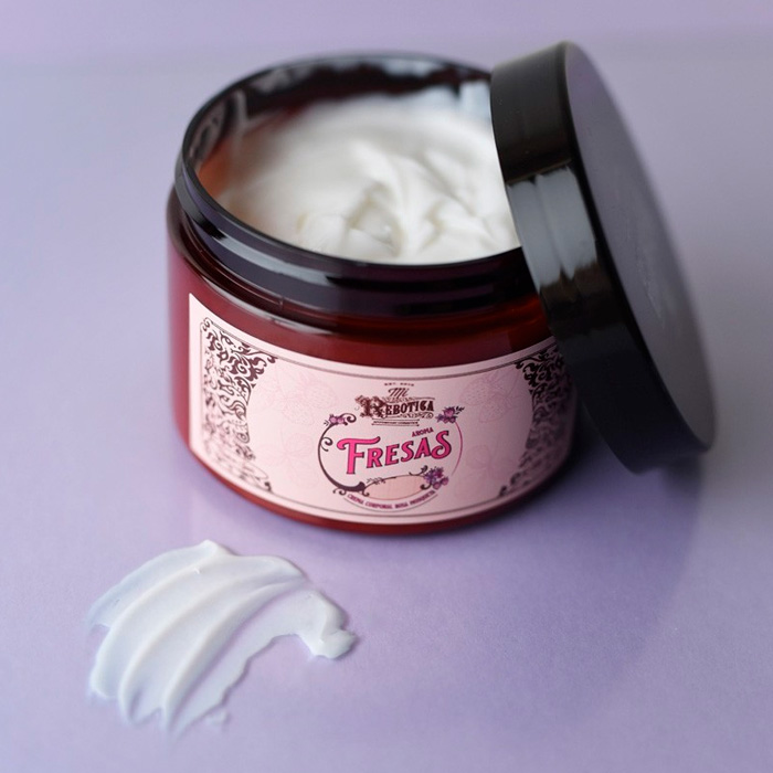 Mi Rebotica Crema Corporal de Rosa Mosqueta Aroma Fresas 300ml