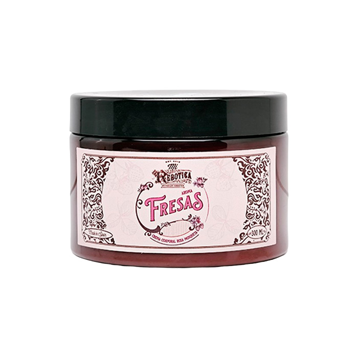 Mi Rebotica Crema Corporal de Rosa Mosqueta Aroma Fresas 300ml