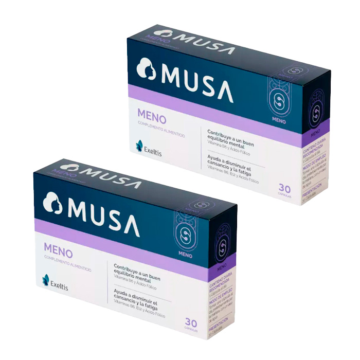 Musa Meno Duplo 30 + 30 Cápsulas
