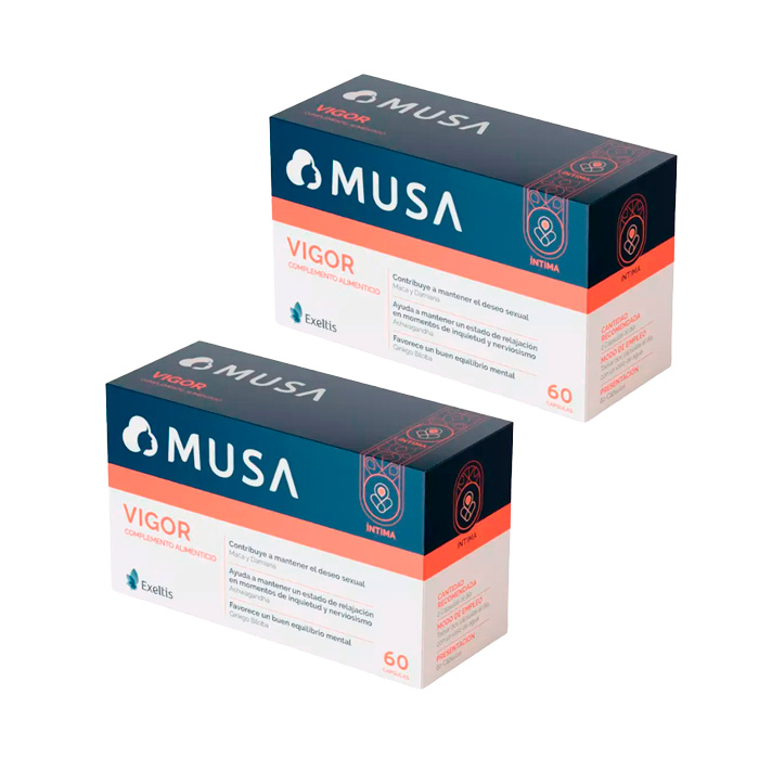 Musa Vigor Duplo 60 + 60 Cápsulas