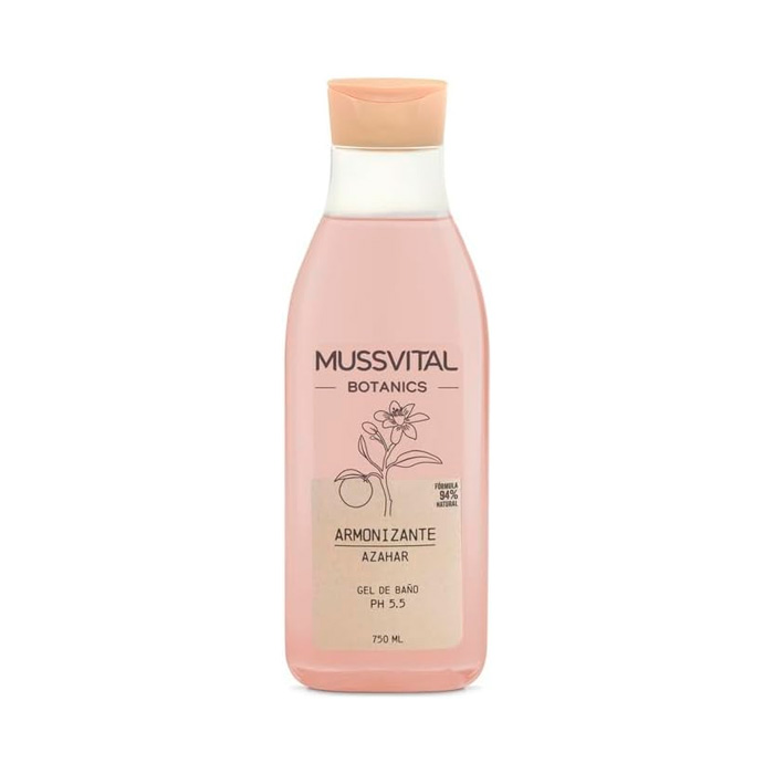 Mussvital Botanics Gel de Baño Armonizante Azahar 750ml