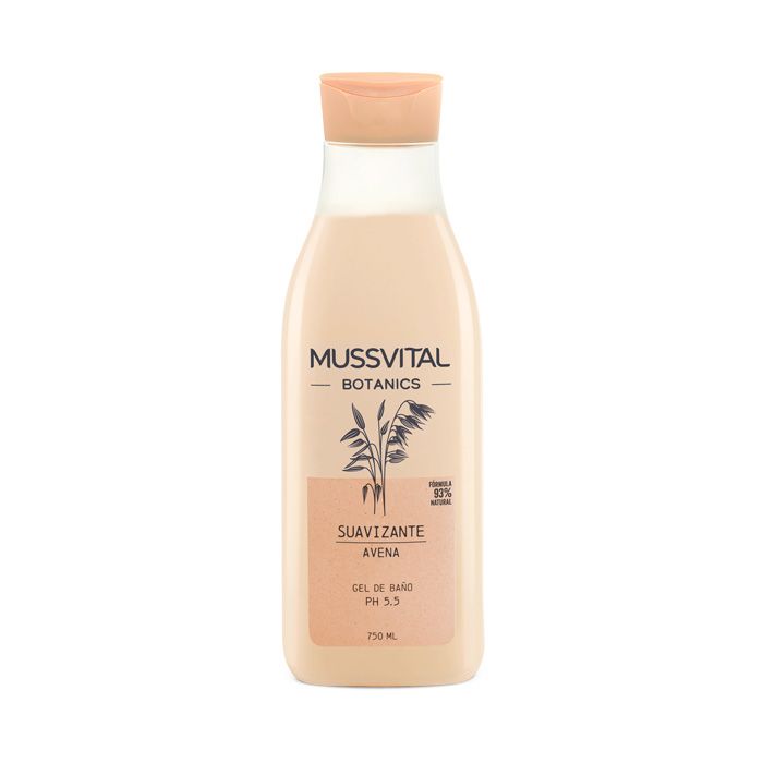 Mussvital Botanics Gel de Baño Avena 750ml