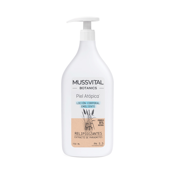 Mussvital Botanics Loción Corporal Piel Atópica 750ml