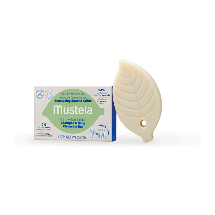 Mustela Champú Sólido Cabello y Cuerpo 75g