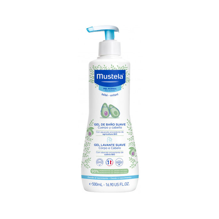 Mustela Gel de Baño Suave 500ml