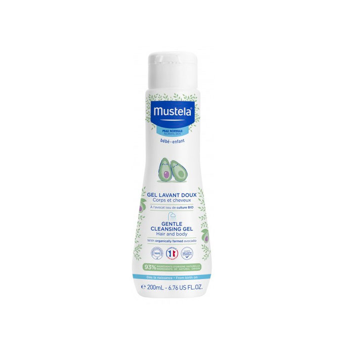 Mustela Gel Dermolimpiador Baño Suave 200 ml