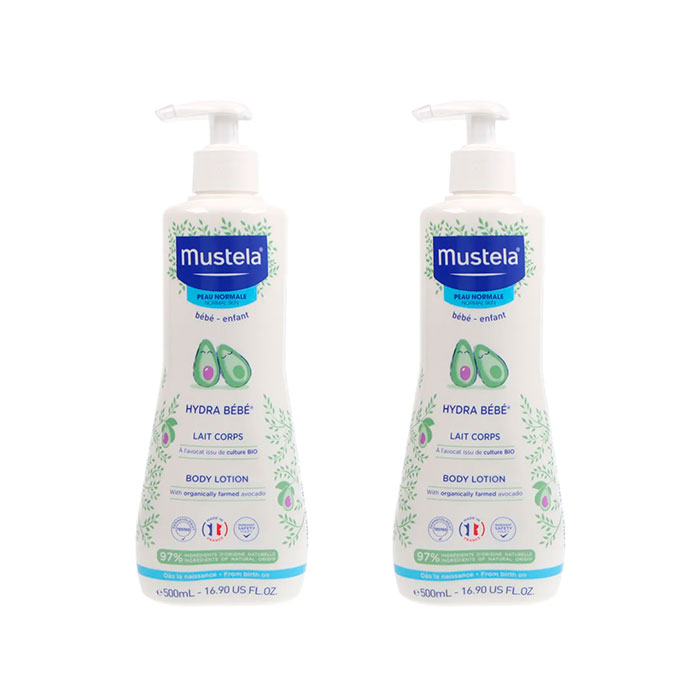 Mustela Hydra Bebe Leche Corporal Duplo 500ml+500ml