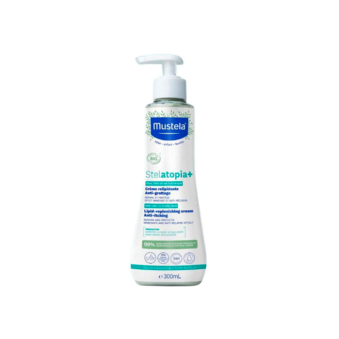 Mustela Stelatopia+ Crema Relipidizante Anti-rascado 300ml