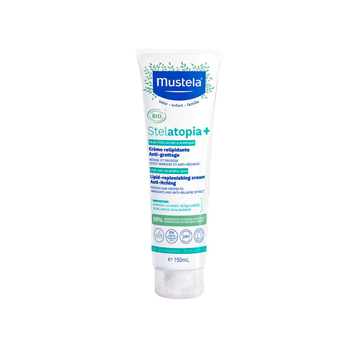 Mustela Stelatopia+ Crema Relipidizante Anti-rascado 150ml