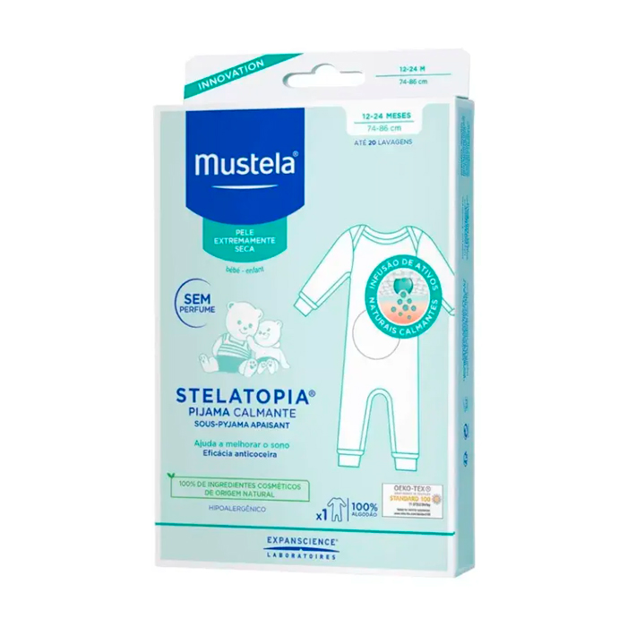 Mustela Stelatopia Pijama de Alivio 12-24m