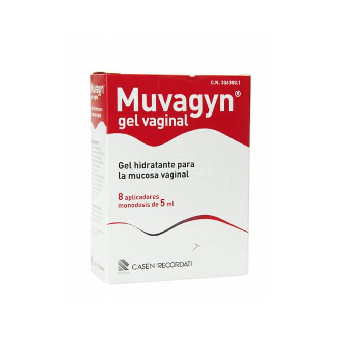 Muvagyn Gel Vaginal Hidratante 8 Aplicadores Monodosis 5ml