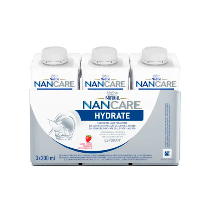Nancare Hydrate Sabor Fresa 3x200ml