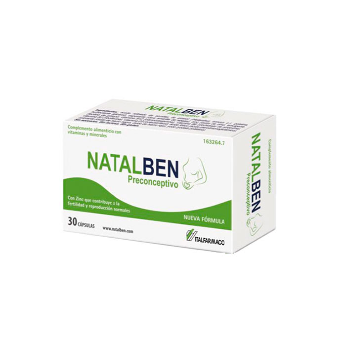 Natalben Preconceptivo 30 Cápsulas