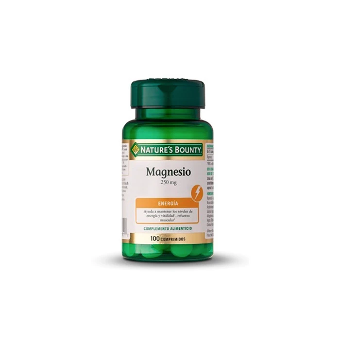 Comprar Nature’s Bounty Magnesio 250mg 100 Comprimidos