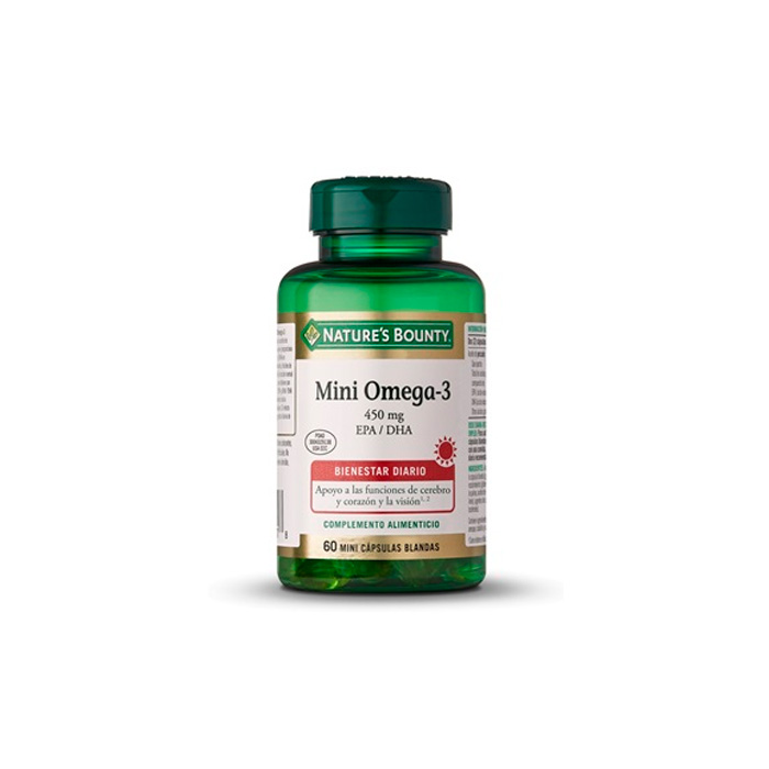 Natures Bounty Mini Omega-3 450 mg 60 Mini Cápsulas Blandas