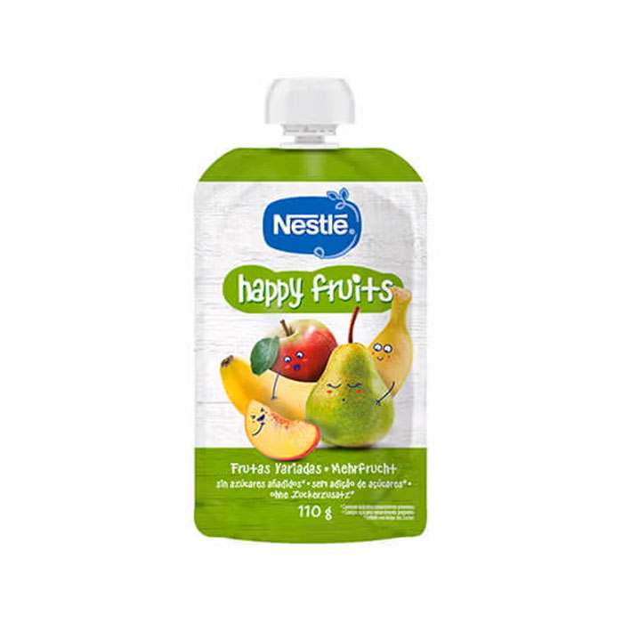 Nestlé Happy Fruits Bolsita Puré Frutas Variadas 110g