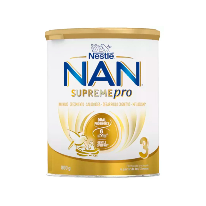 Nestlé Nan Supreme Pro 3 Leche Crecimiento 800g