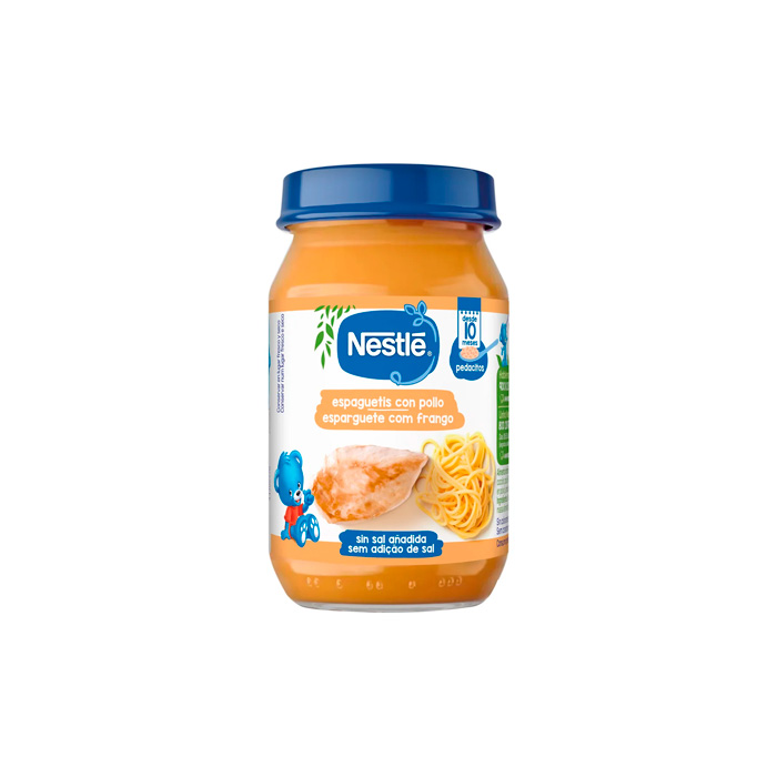 Nestlé Tarrito Espaguetis con Pollo 190g